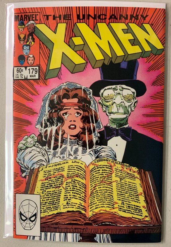 Uncanny X-Men #179 Direct Marvel 1st Series (8.0 VF) (1984)