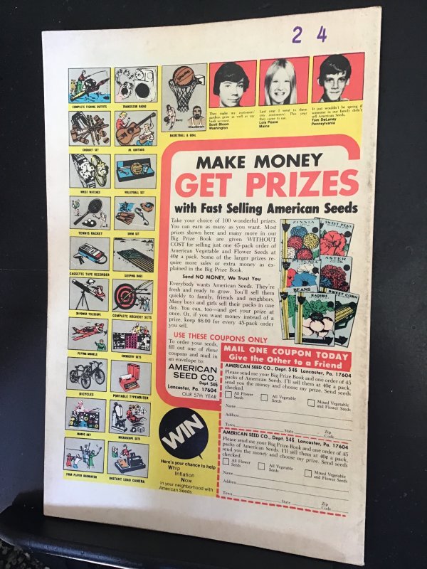 The Frankenstein Monster #16 (1975) mid-high-grade Val Meyerik art!  FN/VF Wow