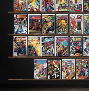 Huge Lot 140+ Comics with Avengers West Coast, West Coast Avengers & More!