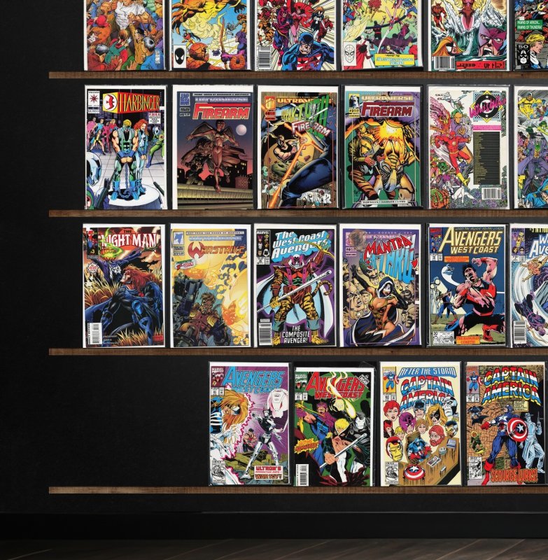 Huge Lot 140+ Comics with Avengers West Coast, West Coast Avengers & More!
