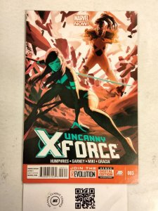Uncanny X-Force #3 FN-VF Marvel Comics Group 17 PB3