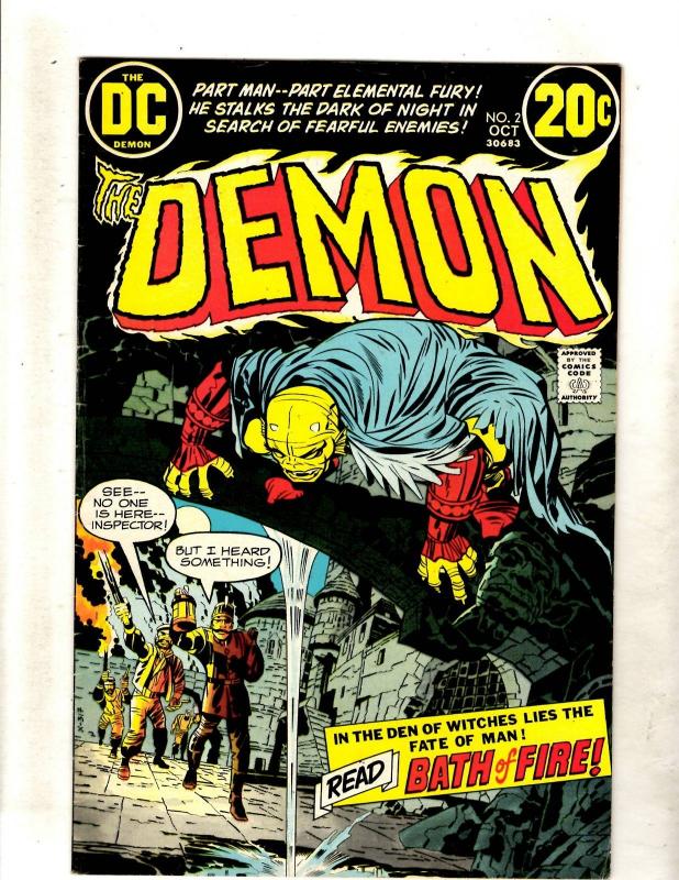 The Demon # 2 FN/VF DC Bronze Age Comic Book Jack Kirby Fourth World FM2