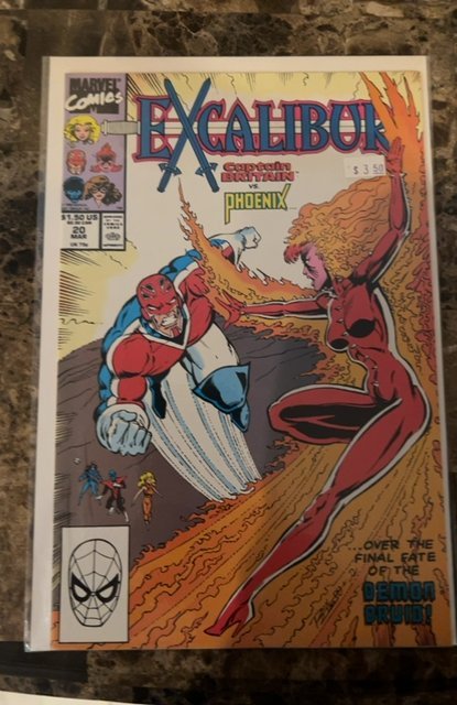 Excalibur #20 (1990) Excalibur 