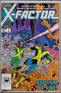 X-Factor #1 (Marvel, 1986) NM