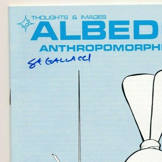 ALBEDO #4  Anthropomorphics Signed Cover Thoughts & Images ~ VF/NM 1985 (PF546) 