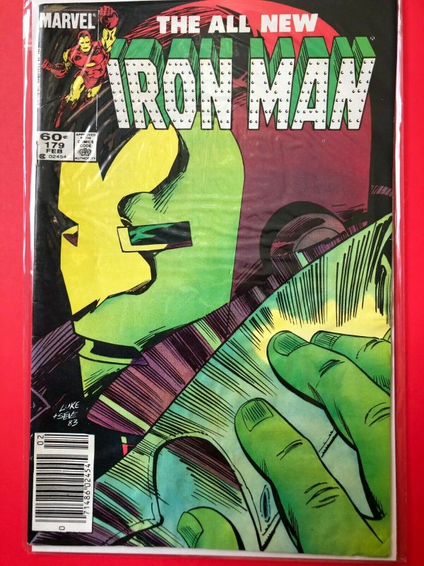 THE ALL NEW IRON MAN V1 #179 1983 MARVEL / NEWSSTAND / MID-GRADE QUALITY+