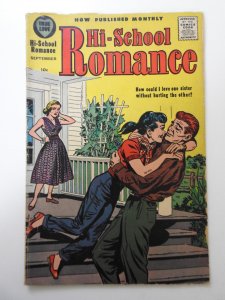 Hi-School Romance #74 GD+ Condition! Rust on staples