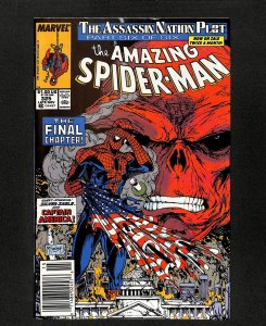 Amazing Spider-Man #325 Red Skull Captain America McFarlane!