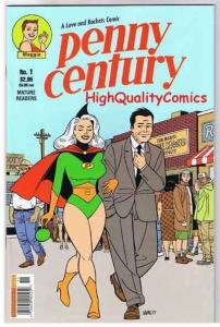 PENNY CENTURY #1, NM+, Love & Rockets, Hernandez, 1997 