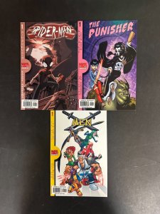 Marvel Mangaverse (2002) #1 NM Lot of 3 Spider-Man, X-Men, Punisher