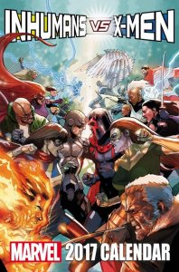 Marvel 2017 Calendar   #1, NM- (Stock photo)