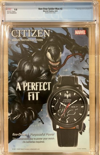 Non-Stop Spider-Man #2 Okazaki Cover A CGC 9.8
