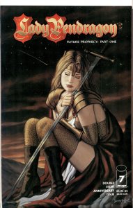 Lady Pendragon #7 Cover B (1999) Lady Pendragon