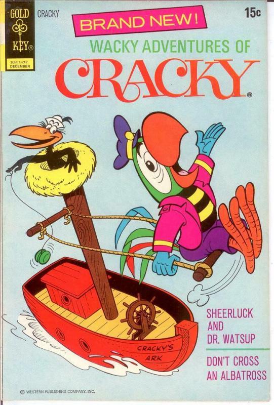 WACKY ADVENTURES OF CRACKY 1 FINE  December 1972 COMICS BOOK