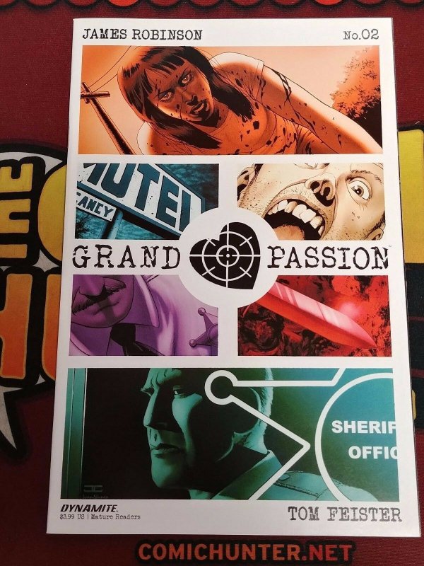 Grand Passion (2016) #1-5 (1,2,3,4,5) Set James Robinson John Cassaday Dynamite 