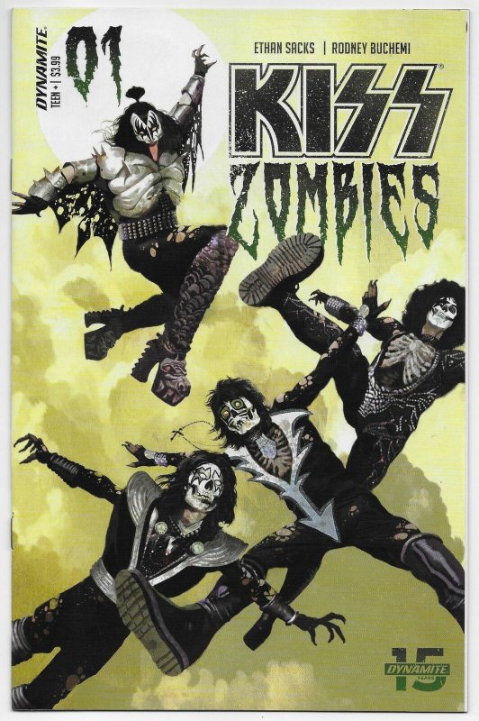 Kiss Zombies #1 Cvr A Suydam (Dynamite, 2019) NM