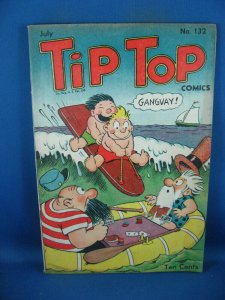 TIP TOP COMICS 132 VG F  NANCY LIL ABNER KATZENJAMMERS 1947