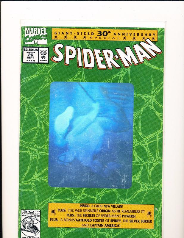 MARVEL Spider-man #26 Sept 30th Anniversary Giant Special 1992 VF/NM  (SRU031)