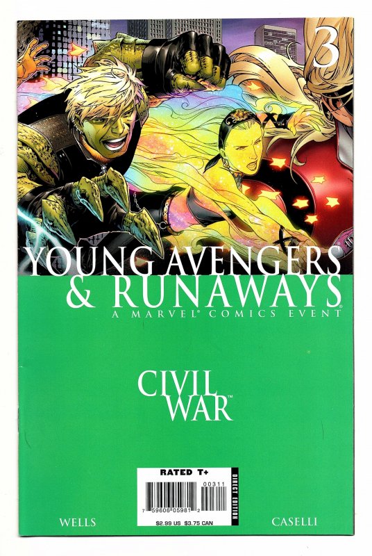 CIVIL WAR: YOUNG AVENGERS & RUNAWAYS #01-04 (2006) JIM CHEUNG | 4 BOOK SET