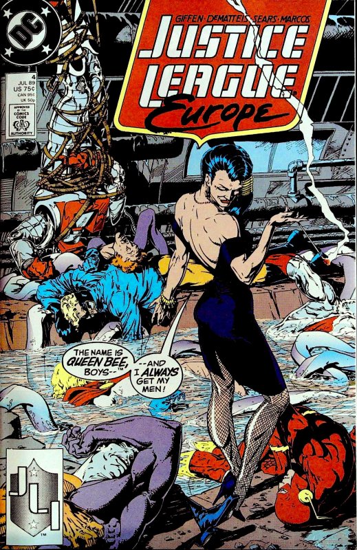 Justice League Europe #4 (1989)