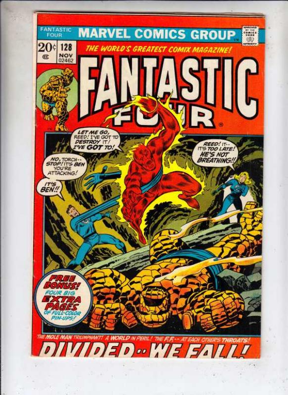 Fantastic Four #128 (Nov-72) VF/NM High-Grade Fantastic Four, Mr. Fantastic (...