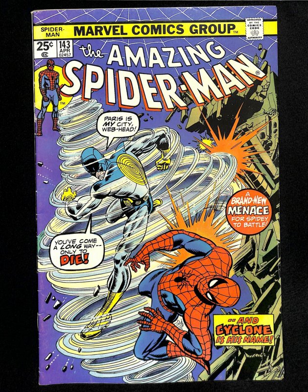 Amazing Spider-Man #143 1st Cyclone!