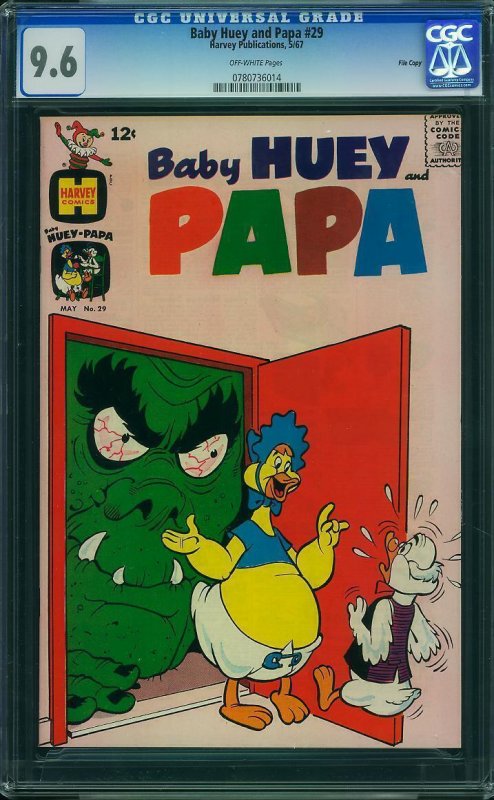 Baby Huey And Papa #29 (1967) CGC 9.6 NM+