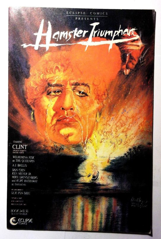 Clint: The Hamster Triumphant #2 (1987) Eclipse Comics 1st Print Comic Book
