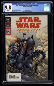 Star Wars: Jango Fett - Open Seasons #1 CGC NM/M 9.8 White Pages