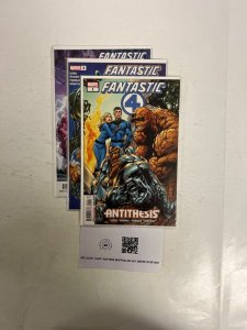 3 Fantastic Four Marvel Comic Books # 1 3 4 Avengers Hulk Iron Man Thor 29 JS63