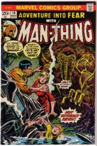 Fear   #18 VG Man-Thing