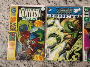 3 DC Comic Books Green Lantern 1 Rebirth 1 Corps Quarterly 1 NM 1st Prnt 42 J801 