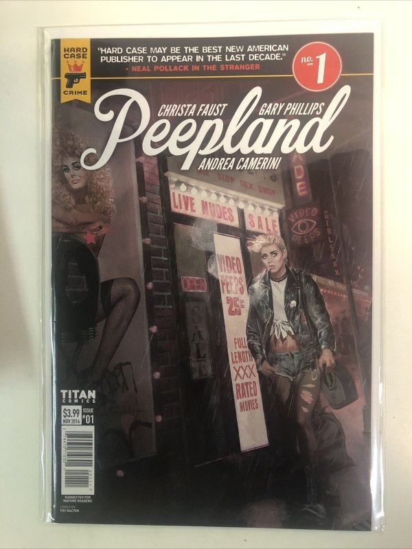 Peepland (2016) Complete Limited Series # 1-5 (VF/NM) Hard Case Crime•Titan