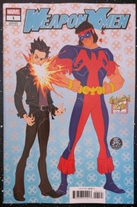 WEAPON X-MEN #1 MARVEL 2025 MARK BROOKS ANIMATED STYLE VARIANT NM