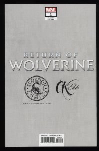 Return of Wolverine #1 NM+ 9.6 Scorpion Comics and CK Elite Exclusive Variant