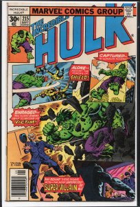 The Incredible Hulk #215 (1977) Hulk