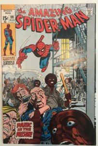 (1971) AMAZING SPIDER-MAN #99! PANIC IN THE PRISON!