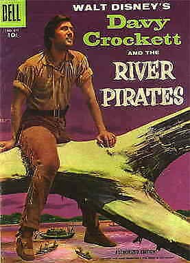 Four Color Comics (2nd Series) #671 POOR; Dell | low grade - Davy Crockett River 