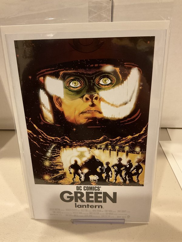 Green Lantern #40  2015  Movie Poster Variant!  New 52!