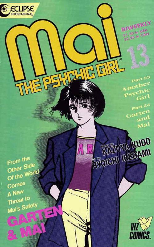 Mai, the Psychic Girl #13 FN; Eclipse | save on shipping - details inside