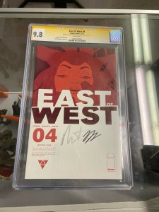 East of West 4 CGC 9.8 SS Hickman & Dragotta