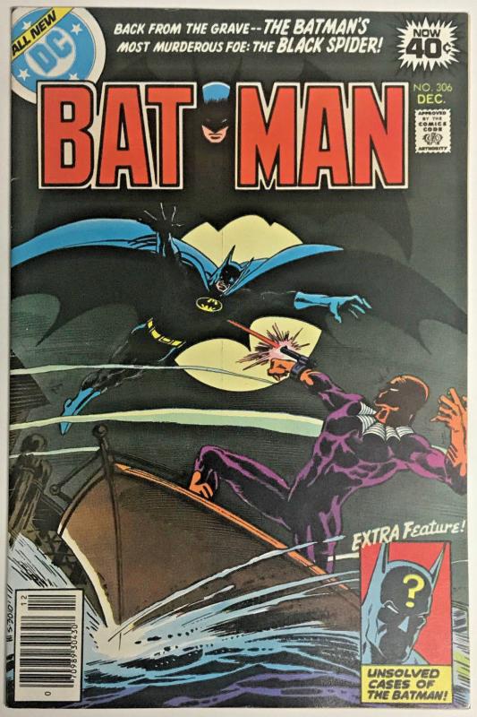 BATMAN#306 FN/VF 1978 DC BRONZE AGE COMICS