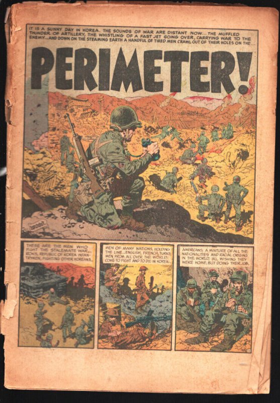 Frontline Combat #15 1954-EC-Final issue-Story art John Severin-George Evan-W...