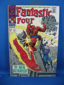 FANTASTIC FOUR 69 F  1967 MARVEL