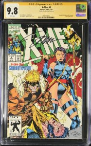 X-Men (1992) # 6 (CGC SS 9.8) Signed Jim Lee  * Marvel comics  * Lobdell
