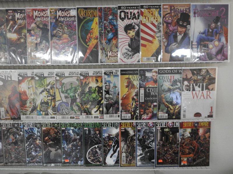 Huge Lot of 150+ Comics W/ Deadpool, Civil War, Infinity, +More! Avg. VF!