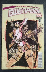 The Unbelievable Gwenpool #1 Fried Pie Cover (2016)