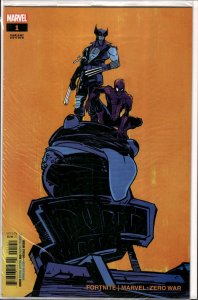 Fortnite X Marvel: Zero War #1 Mustard Cover (2022) Fortnite