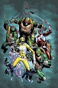 POWER RANGERS TEENAGE MUTANT NINJA TURTLES #2  RAMOS VARIANT 