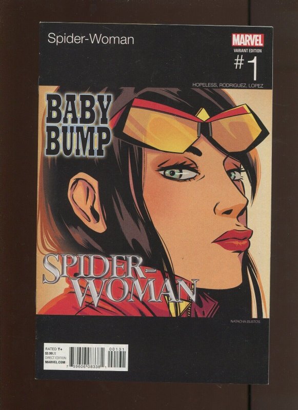 Spider Woman #1 - Hip Hop Variant! (9.0) 2016